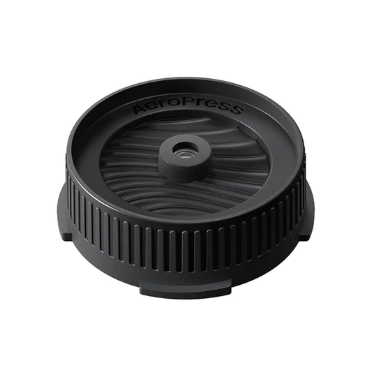 Tapa de control de flujo AeroPress (Flow Control Filter Cap). Accesorio original para cafetera AeroPress que evita el goteo y permite crear crema estilo espresso.