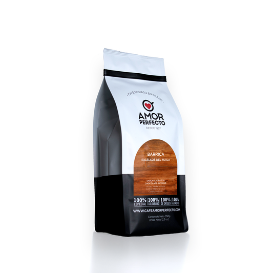Café Barrica 350 gr lateral